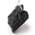 37x35x21mm Black Tourmaline Natural Crystal Focal 1 piece
