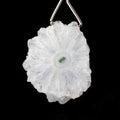 39x45mm Solar Quartz Plain Slice Bead 1 piece