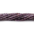 3mm Ombré Lavender Sapphire Faceted Rondelles 16 inch 193 Beads