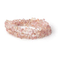 3x2-6x3mm Multi Pink Sapphire Faceted Tear Drop Beads 17 inch 300 pieces AA
