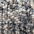 4-4.5mm Australian Opal Plain Heishi Beads on Sterling Silver Chain