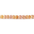 4-4.5mm Imperial & Precious Topaz Center Drilled Round Cabochons 18 inch 244 Beads