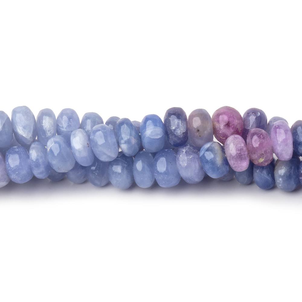 7.5mm Hackmanite Plain Rondelle Beads 16 inch 98 pieces AA