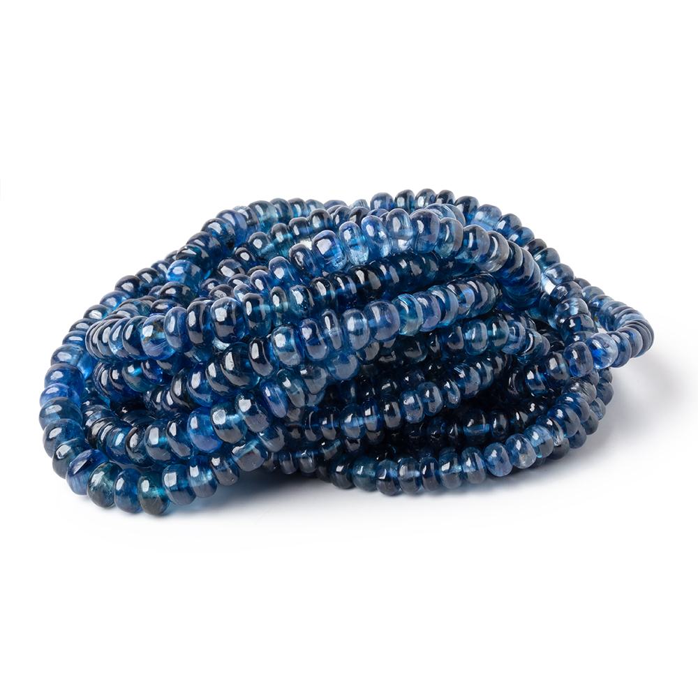 4-6mm Kyanite Plain Rondelle Beads 16 inch 127 pieces AA