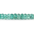 4-6mm Pool Blue Apatite Faceted Rondelle Beads 16 inch 139 pieces AA