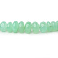 6-9mm Chrysoprase Plain Rondelle Beads 18 inch 144 pieces