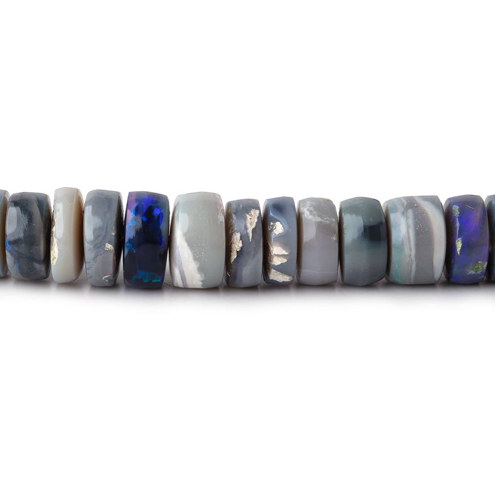 4-7mm Australian Opal Plain Heishi Beads 16 inch 147 pieces AA