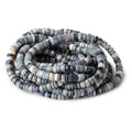 4-7mm Australian Opal Plain Heishi Beads 16 inch 147 pieces AA