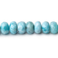 4-7mm Larimar Faceted Rondelle Beads 18 inch 138 pieces AA