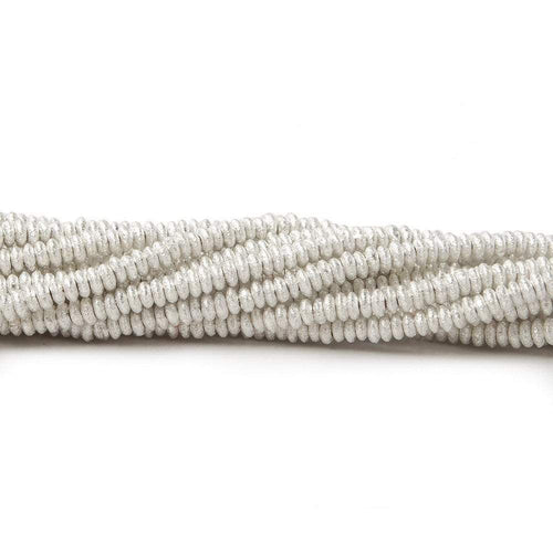2.5mm Brushed Disc Beads