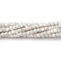 2.5mm Hand Cut Faceted Nugget Beads