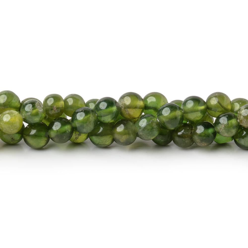 4.5-5mm Idocrase Plain Round Beads 14.5 inch 78 pieces