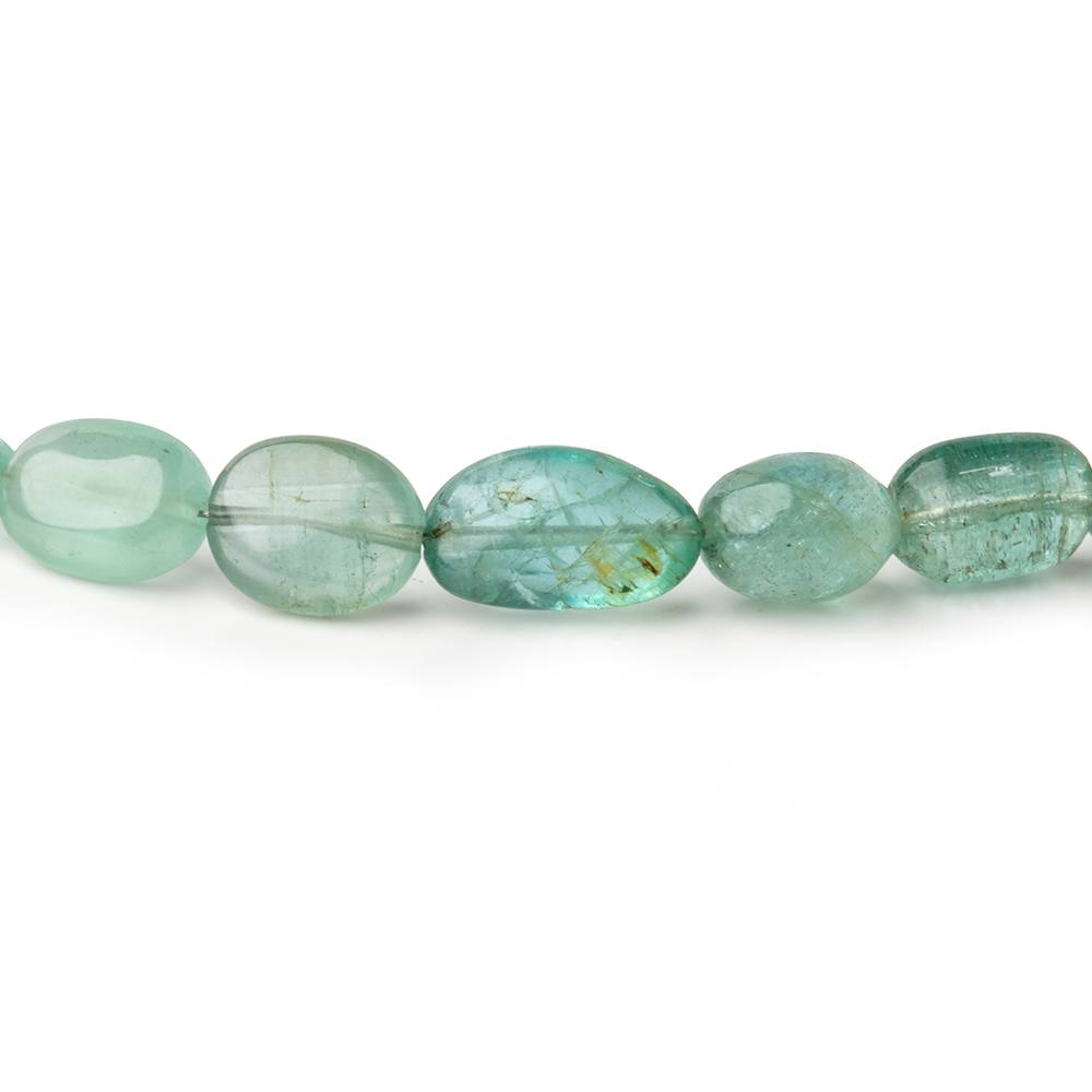 4.5x4-11x7mm Zambian Emerald plain nugget beads 18 inch 64 pieces A