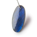 47x22x7.5mm Labradorite Plain Oval Pendant 1 AAA Focal