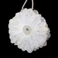 48x48mm Solar Quartz Plain Slice Bead 1 piece