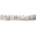 4mm Grey Diamond Crystal Nugget Beads 16 inch 142 pieces