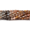 4mm Multi Color Moonstone checkerboard calibrated faceted coins 12.5 inch 85 beads AAA