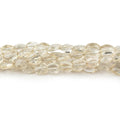 4x3-6x4mm Oregon Sunstone Faceted Oval Beads 8 inch 35 pieces