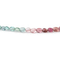 4x3mm Multi Color Tourmaline Plain Oval Beads 16 inch 110 pieces AA