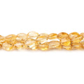 5-6.5mm Citrine Checkerboard Faceted Oval 16 inch 65 Beads
