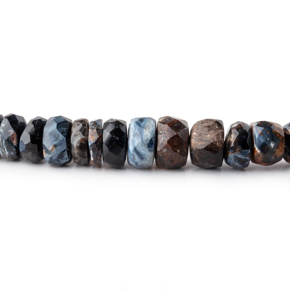 5-7.5mm Pietersite Faceted Rondelle Beads 17 inch 120 pieces