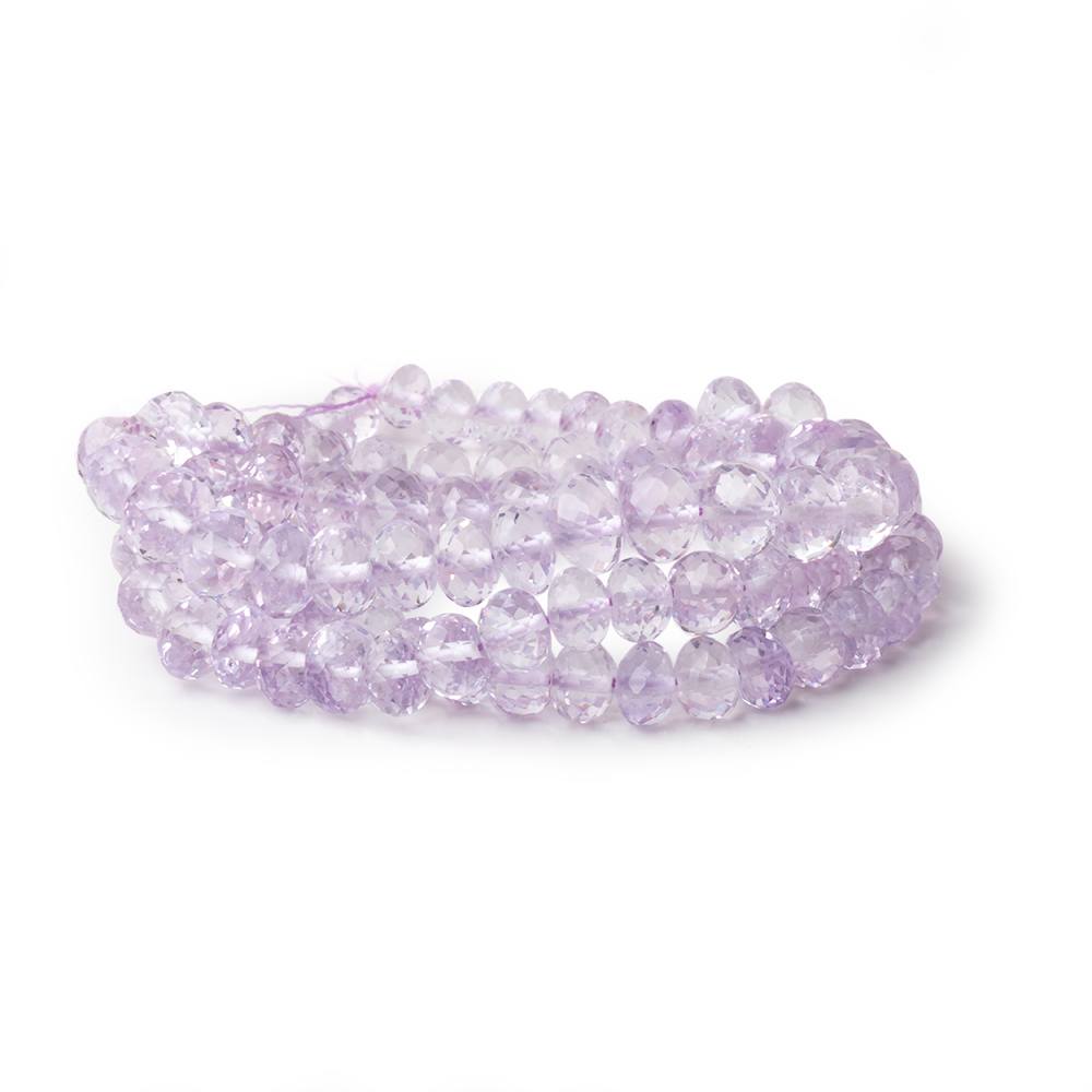 5-7mm Pink Amethyst Faceted Rondelle Beads 16 inch 98 pieces AA