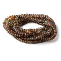 5.5-7.5mm Andalusite Faceted Rondelle Beads 18 inch 115 pieces AA