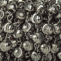 5mm Black Gold plated Fluted Round Black Gold plated Chain by the foot