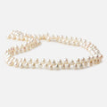 4x6mm Off White top drilled Oval freshwater pearls 15.5 inch 133 pieces A