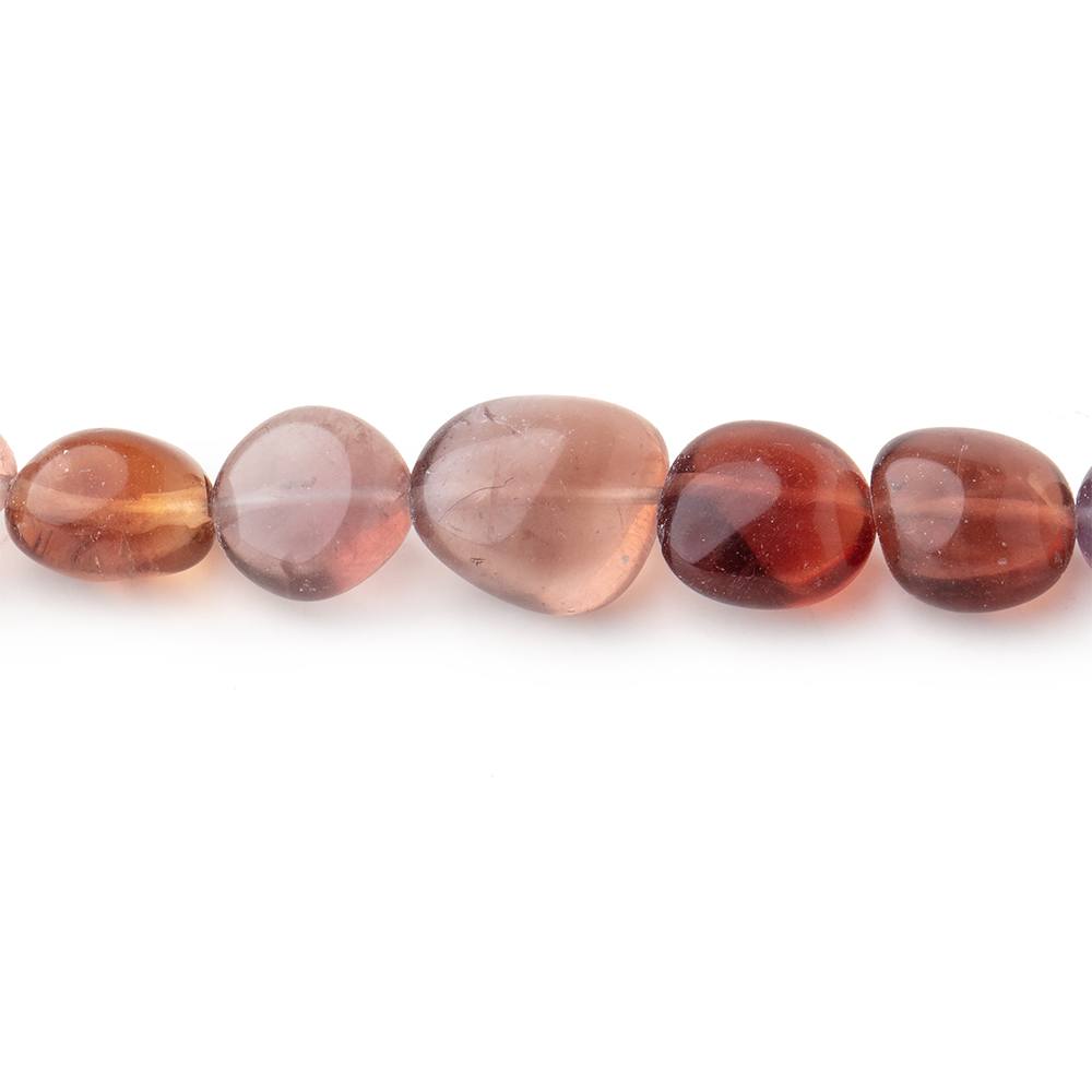 5x5-11x10mm Color Change Fluorite Plain Nugget Beads 18 inch 67 pieces