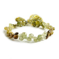 6-7mm Grossular Garnet Heart Briolette 8 Inch 58 Beads