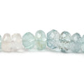 6-7mm Multi Colored Beryl Beads Faceted Rondelle 14 inch 84 pieces
