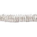 6mm Brushed Wavy Disc Spacers 8 inch 190 Beads