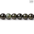 6mm Dendritic Prehnite Plain Round Beads 16 inch 72 pieces 1mm Hole