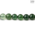 6mm Serpentine Plain Round Beads 16 inch 66 pieces 1mm Large Hole AA