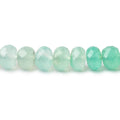 6mm Shaded Chrysoprase Faceted Rondelle Beads 16 inch 90 pieces AA