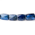 6x4-10x7mm Kyanite Faceted Rectangle Beads 16 inch 51 pieces