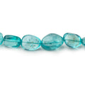6x4-10x9mm Apatite Plain Nugget Beads 16 inch 48 pieces AA