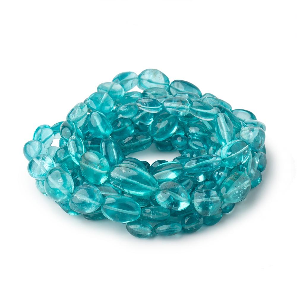 6x4-10x9mm Apatite Plain Nugget Beads 16 inch 48 pieces AA