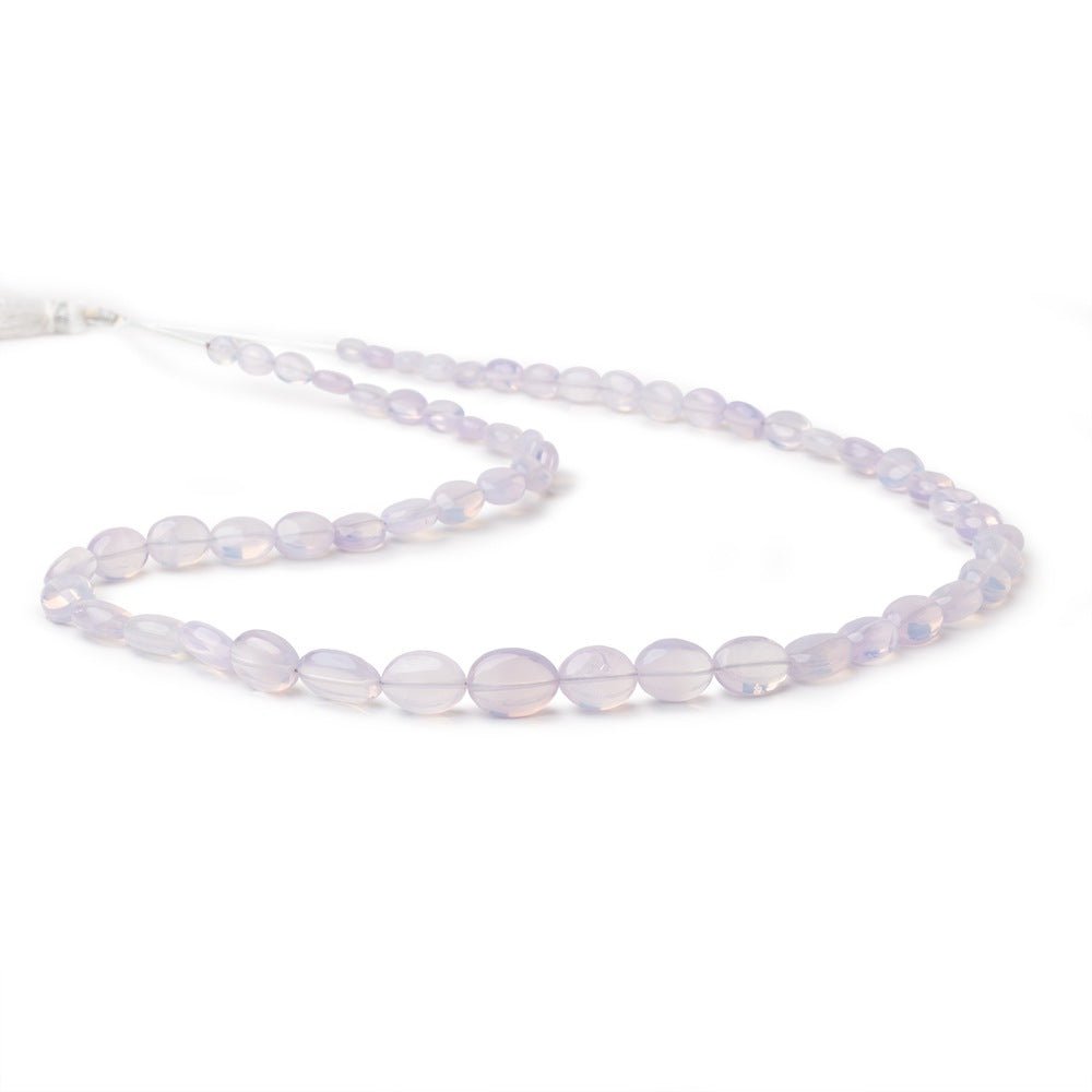 6x4-12x9mm Lavender Quartz Plain Oval Beads 20 inch 58 pieces AA