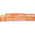 6x6-18x11mm Imperial Topaz Plain Tube Beads 20 inch 51 pieces AAA