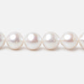 7-8.5mm Off White Chinese Akoya Saltwater Pearls 15.5 inch 50 pieces A