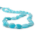 7.5x6-12x10mm Hemimorphite Plain Nugget Beads 14 inch 39 pieces
