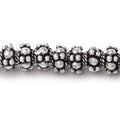 7mm Multi Daisy Spacer Beads 8 inch 44 pieces