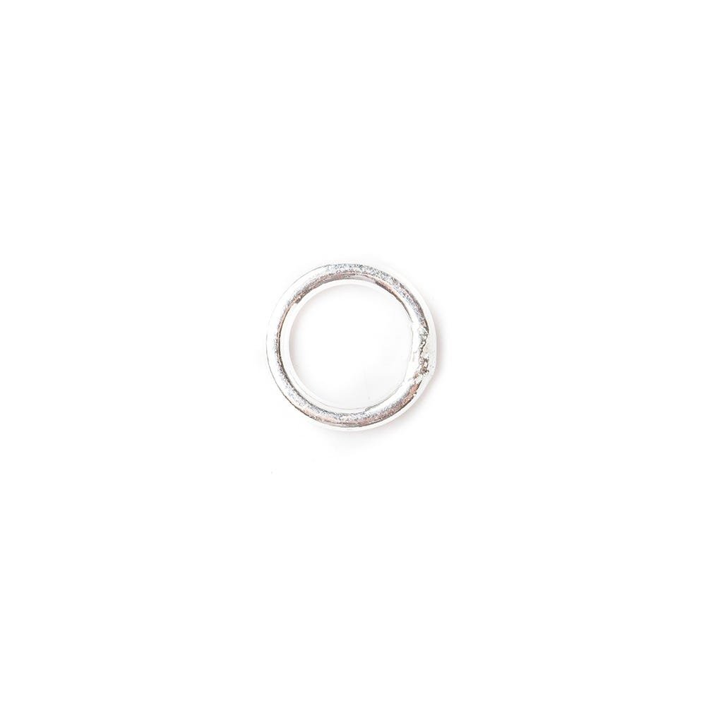 7mm Sterling Silver Plain Jumpring 25 pcs per bag