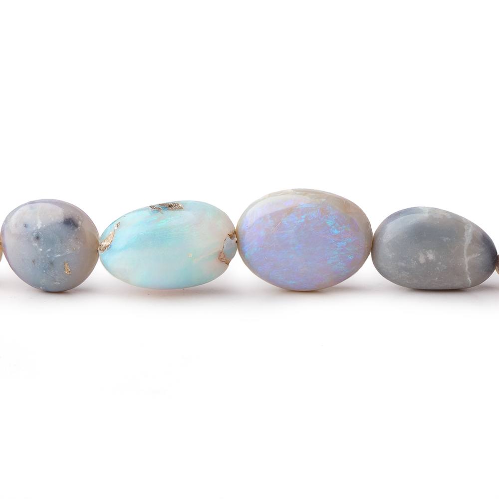 7x5-15x11mm Australian Opal Plain Nugget Beads 18 inch 48 pieces
