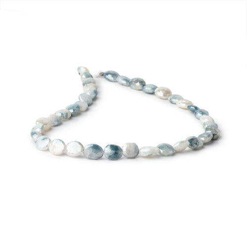 8-10mm Mystic Sapphire Faceted Oval Beads 13 inch 36 pieces