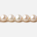 8-8.5mm Off White Off Round freshwater pearls 16 inch 50 pieces