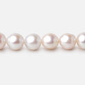 8mm Creamy White Baroque Freshwater Pearls 15.5 inch 48 Beads AA