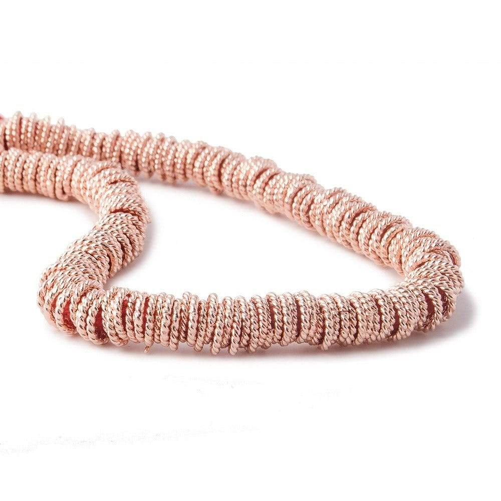 8mm Rose Gold Plated Copper Jump ring 8 inch 170 pcs